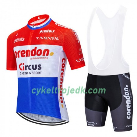 Cykeltøj + Bib Cykelshorts 2019 Corendon-Circus N001